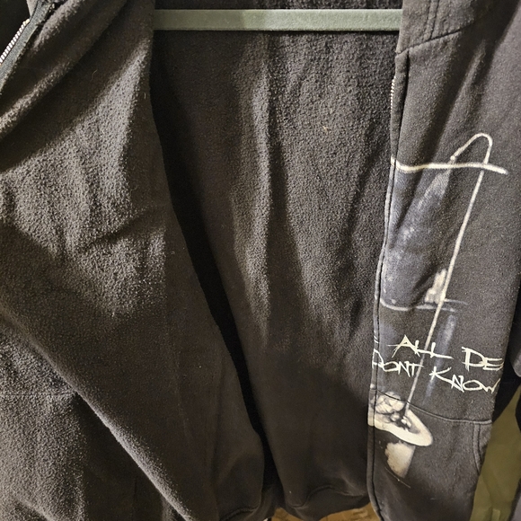 COPY - The Crow Zip Up Hoodie - Picture 4 of 7